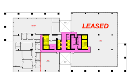 Level Two Floor Plan, 2201 Bristol Circle, Oakville Ontario